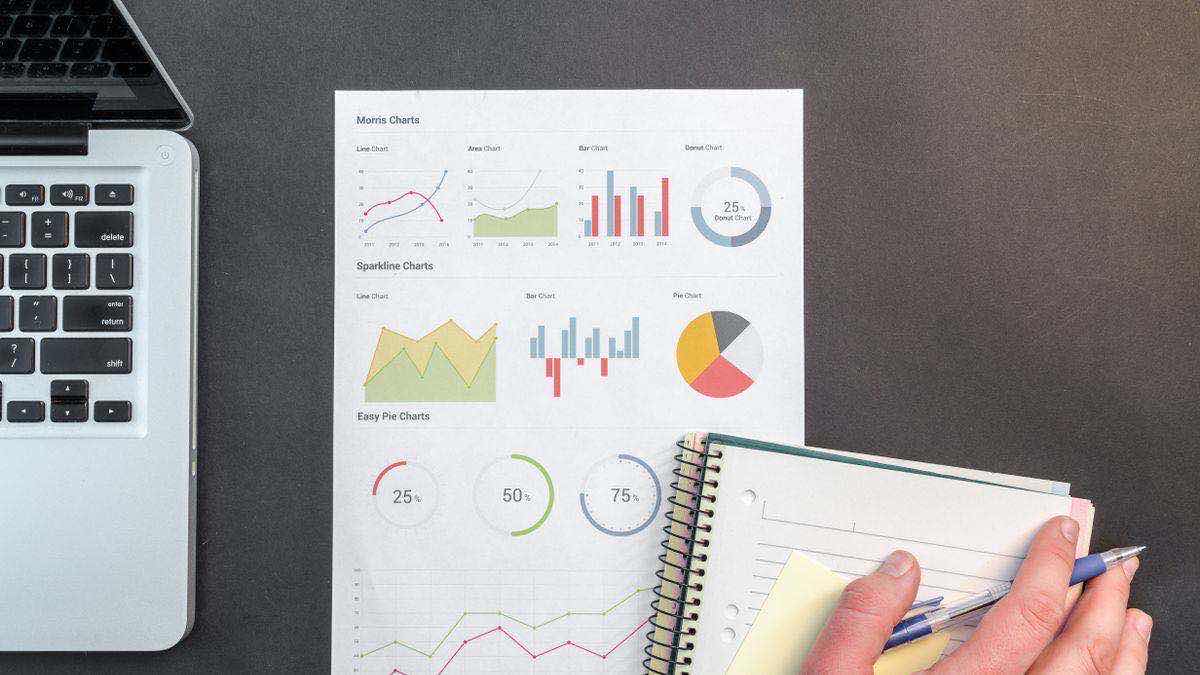 A developer reviewing code and an analytics dashboard, representing a DIY AI visibility tracker