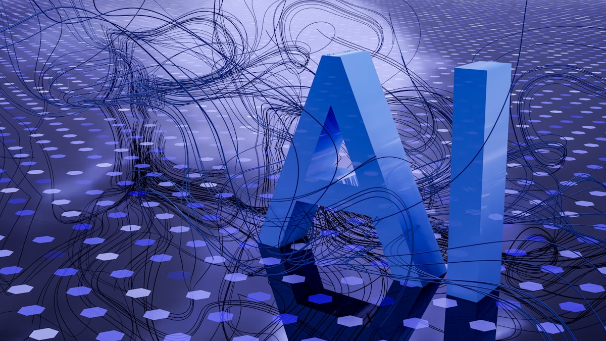 Abstract AI search graphic representing GEO, AEO and SEO in 2026