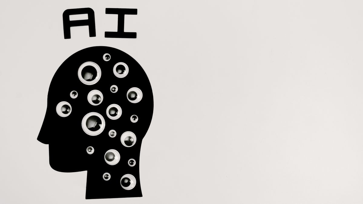 An AI assistant interface on a screen, representing AI search and answer engines